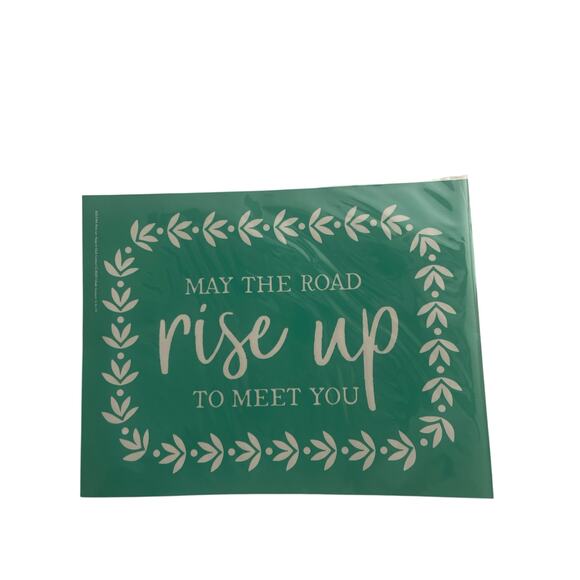 NWT  RISE UP Chalk Couture 8.5 x 11  Reusable Transfer - Picture 1 of 3